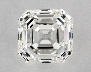 1.00 Carat H-VS1 Asscher Cut Diamond