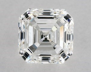1.00 Carat H-VVS2 Asscher Cut Diamond