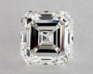 1.00 Carat G-VS2 Asscher Cut Diamond