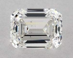 1.00 Carat H-VS2 Emerald Cut Diamond