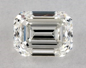 1.00 Carat H-VS2 Emerald Cut Diamond