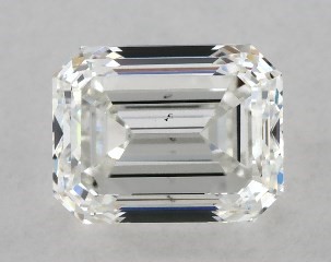 1.00 Carat H-VS2 Emerald Cut Diamond