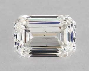 1.00 Carat H-VS2 Emerald Cut Diamond