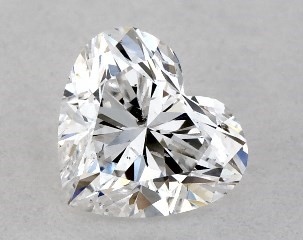 0.30 Carat E-SI2 Heart Shaped Diamond