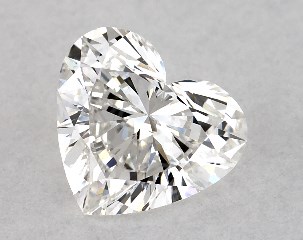 1.00 Carat E-VS2 Heart Shaped Diamond