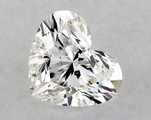 1.00 Carat G-VS2 Heart Shaped Diamond
