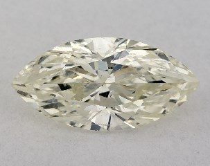 0.62 Carat Fancy Orange-SI2 Marquise Cut Diamond