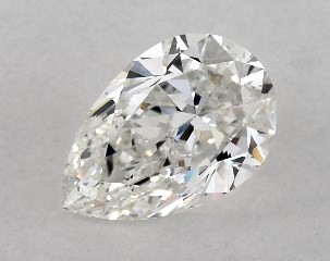 1.00 Carat G-VS2 Pear Shaped Diamond