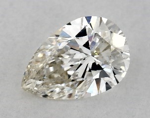 1.00 Carat H-VS2 Pear Shaped Diamond