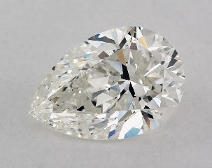 1.00 Carat H-VS1 Pear Shaped Diamond