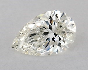 1.01 Carat H-VVS1 Pear Shaped Diamond