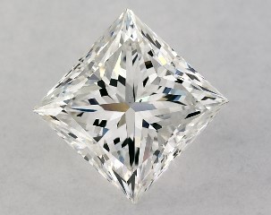 1.00 Carat G-VS2 Princess Cut Diamond