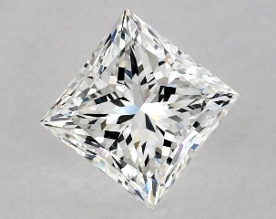 1.00 Carat H-VS2 Princess Cut Diamond