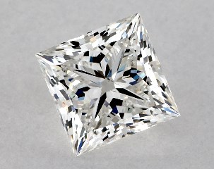 1.00 Carat H-VS2 Princess Cut Diamond