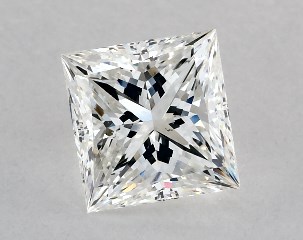 1.00 Carat G-VS2 Princess Cut Diamond