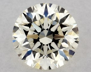 0.30 Carat Fancy Orange-VVS2 Round Cut Diamond