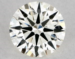 0.31 Carat K-IF Excellent Cut Round Diamond