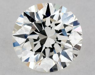 0.50 Carat H-VVS2 Excellent Cut Round Diamond