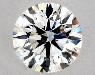 0.50 Carat H-VS2 Excellent Cut Round Diamond