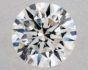1.00 Carat G-VS2 Excellent Cut Round Diamond