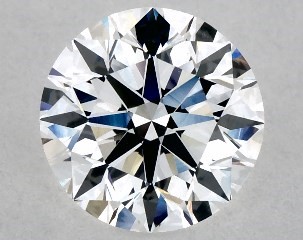 1.00 Carat D-VS2 Excellent Cut Round Diamond