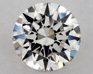 1.00 Carat K-VVS2 Excellent Cut Round Diamond