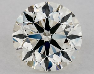 1.00 Carat K-VS2 Excellent Cut Round Diamond