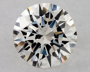 1.00 Carat H-VS2 Excellent Cut Round Diamond