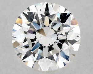 1.00 Carat H-VS2 Excellent Cut Round Diamond