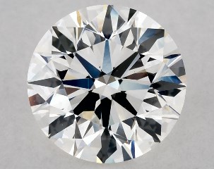 1.01 Carat H-VS2 Excellent Cut Round Diamond