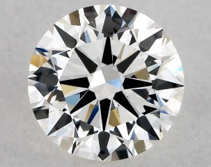 1.01 Carat H-VVS1 Excellent Cut Round Diamond