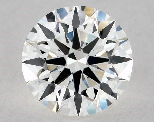 1.02 Carat H-VVS2 Astor Cut Round Diamond