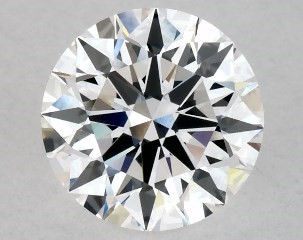 Lab-Created 1.04 Carat E-VS1 Excellent Cut Round Diamond
