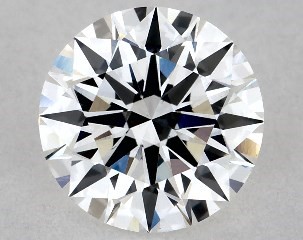 Lab-Created 1.06 Carat E-VS1 Excellent Cut Round Diamond