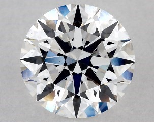 Lab-Created 1.07 Carat E-VS1 Excellent Cut Round Diamond