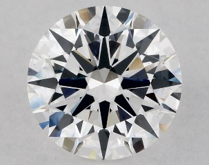 Lab-Created 1.07 Carat E-VS1 Excellent Cut Round Diamond