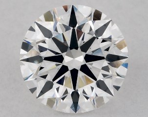 Lab-Created 1.09 Carat E-VS1 Excellent Cut Round Diamond