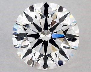 Lab-Created 1.55 Carat E-VS2 Excellent Cut Round Diamond