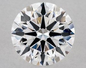 Lab-Created 1.57 Carat E-VVS2 Excellent Cut Round Diamond