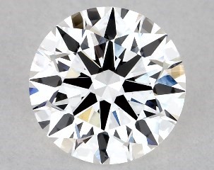 Lab-Created 1.57 Carat E-VVS2 Excellent Cut Round Diamond