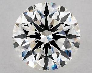 4.05 Carat H-VS1 Excellent Cut Round Diamond