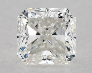 1.00 Carat H-VS1 Square Radiant Cut Diamond