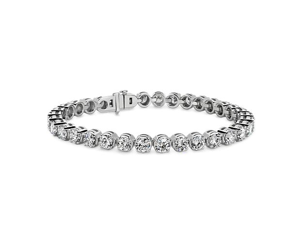 Lab Grown Diamond Tennis Bracelet in 14k White Gold (10 ct. tw.)
