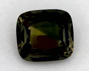 1.06 carat Cushion Natural Green Sapphire