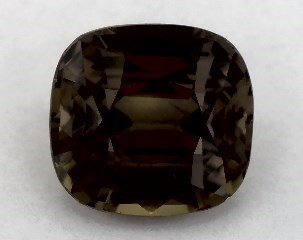 1.08 carat Cushion Natural Green Sapphire