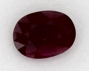 1.03 carat Oval Natural Ruby