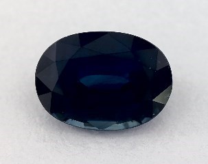 1.04 carat Oval Natural Blue Sapphire