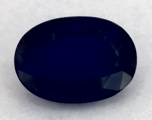1.05 carat Oval Natural Blue Sapphire