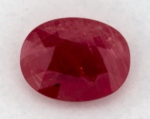 1.35 carat Oval Natural Ruby