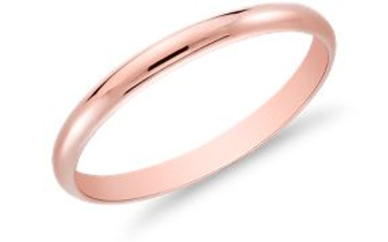 Rose gold wedding band Rose gold wedding band
